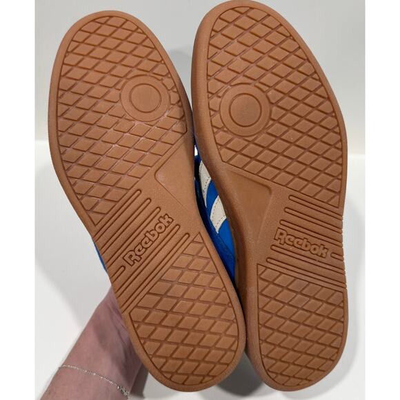 REEBOK Forte Lounger Blue Suede Leather Retro Sneakers Women's Size 7.5 - Picture 6 of 6